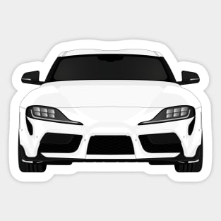 Supra White Sticker